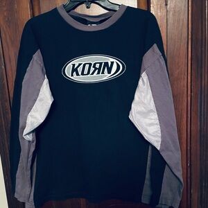 Korn Vintage Original Follow The Leader Moto X Style LS XL Giant Tag Rare